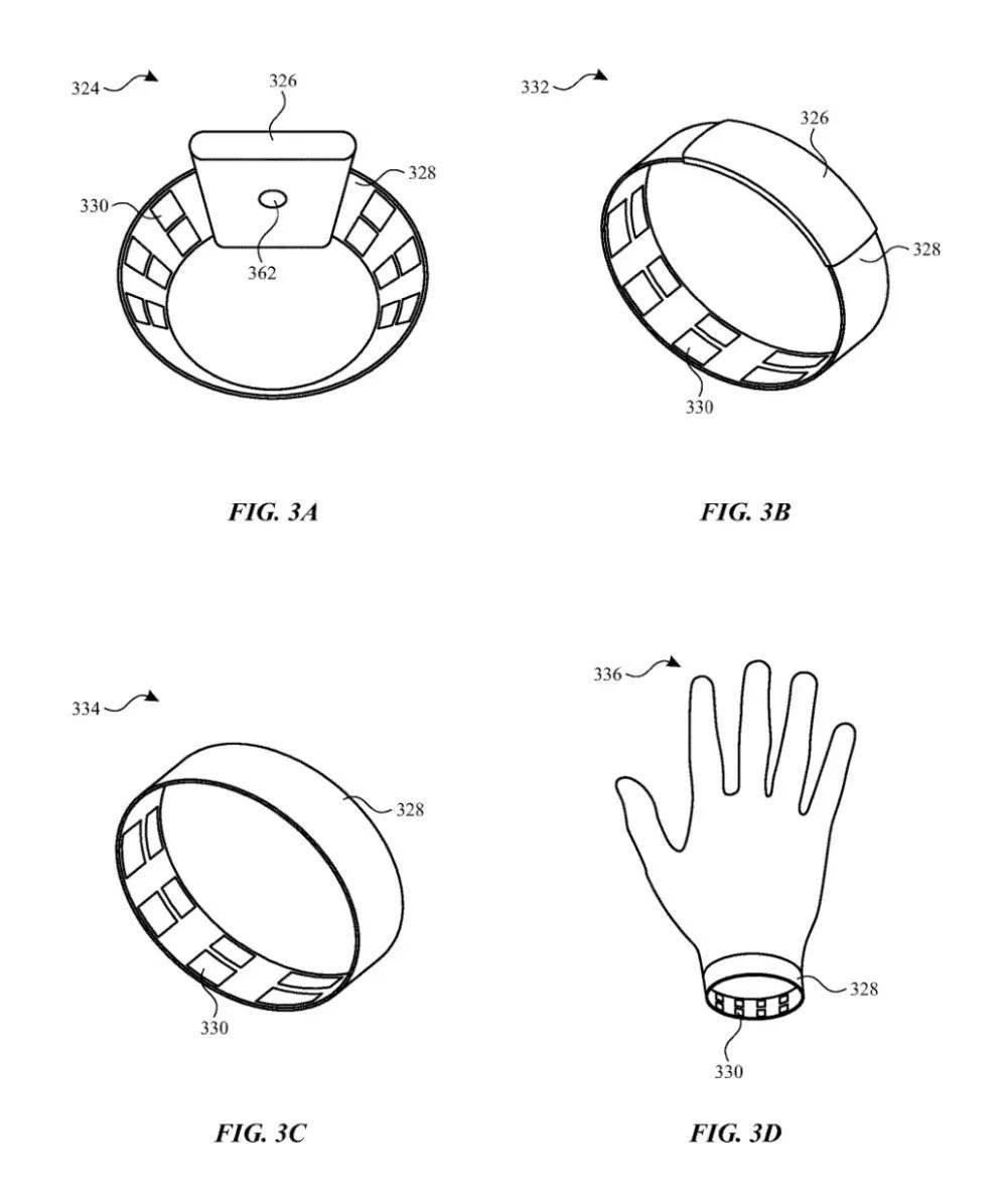 苹果7韩版配置:苹果Apple Watch手表专利：表带嵌入电极传感器，可监测用户手势