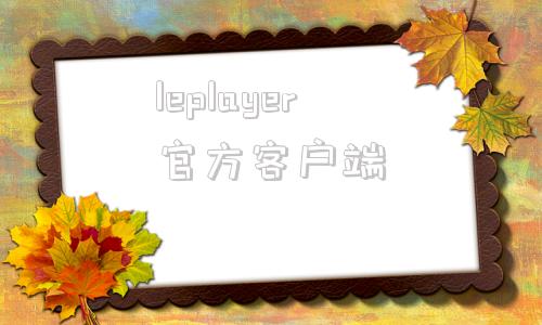 leplayer官方客户端vsplayer播放器安卓版